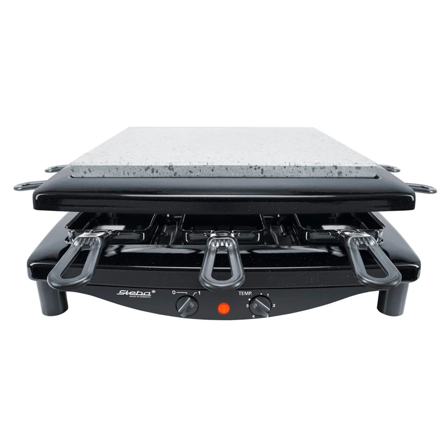 Раклетница с 2 пластинами для гриля на 8 персон Steba RC 3 plus 28х28 см