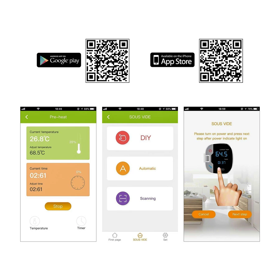 Су вид Profi Cook PC-SV 1159 silber погружной