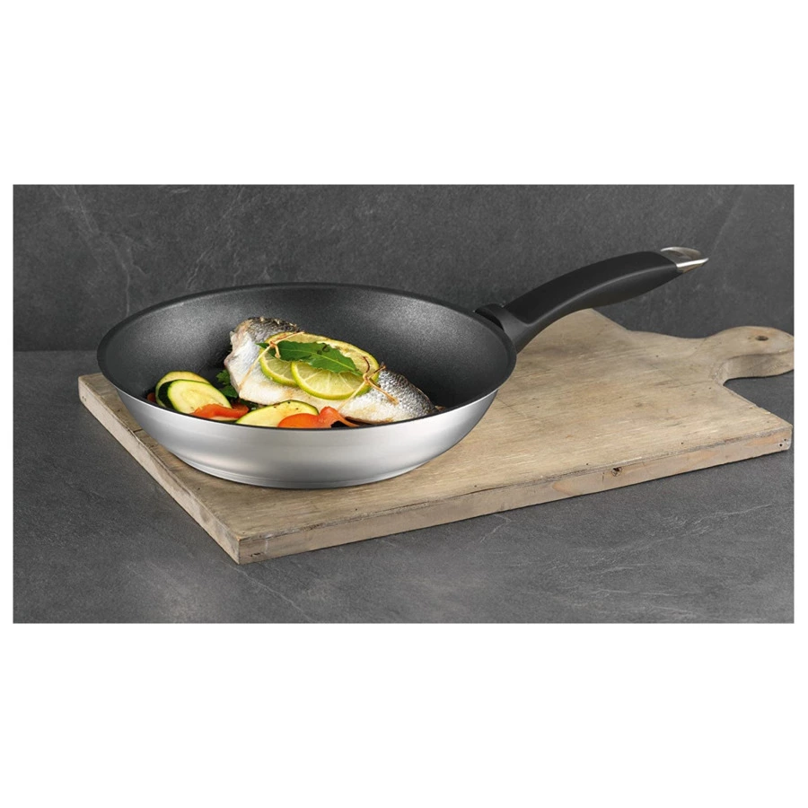 Сковорода KUHN RIKON "Silver star" 20см антипригарная, для индукции, духовки