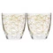 Набор бокалов для воды Krosno Золотая нить 370 мл, 2 шт
