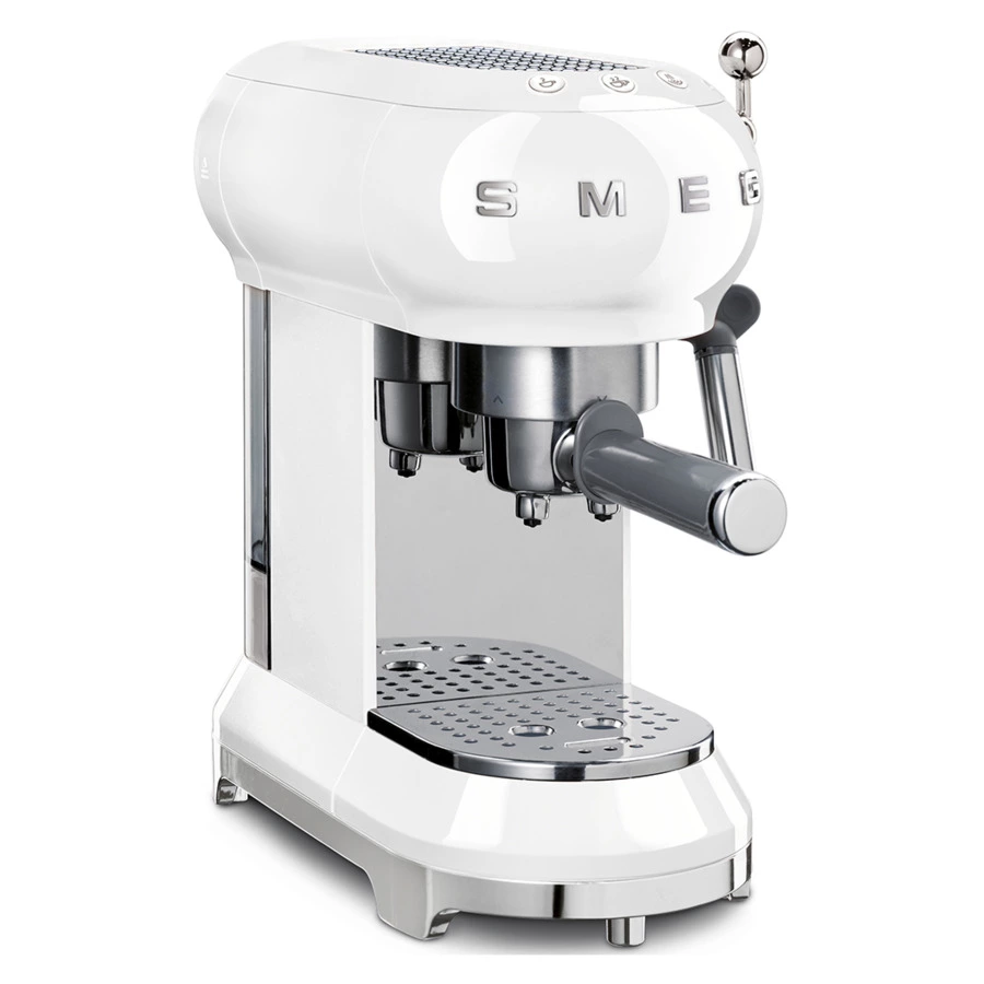 Кофемашина-эспрессо рожковая SMEG ECF01WHEU белый