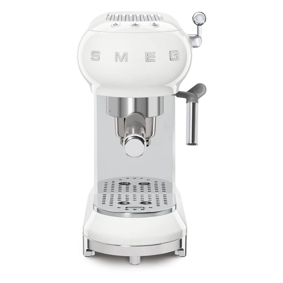Кофемашина-эспрессо рожковая SMEG ECF01WHEU белый