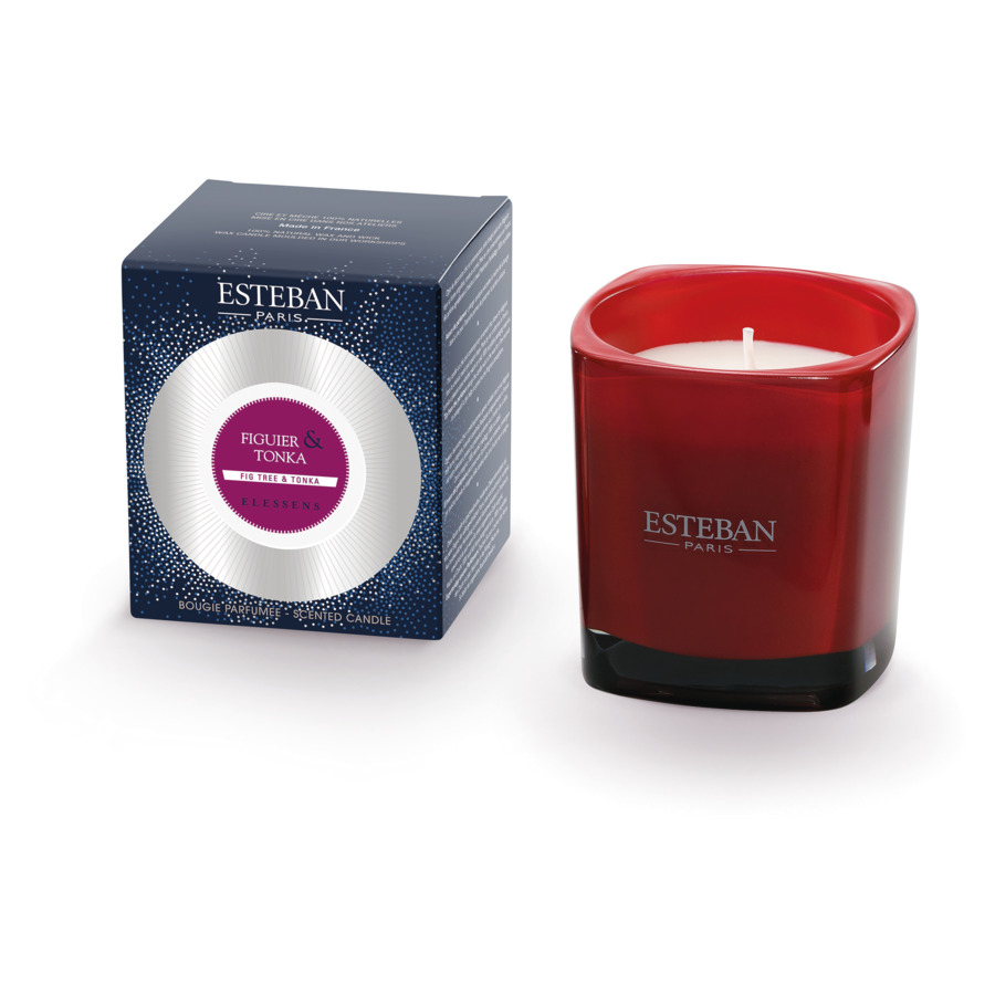 Свеча ароматическая Esteban Инжир и Тонка 170 гр ароматическая свеча esteban elessens роза и ирис eri 001