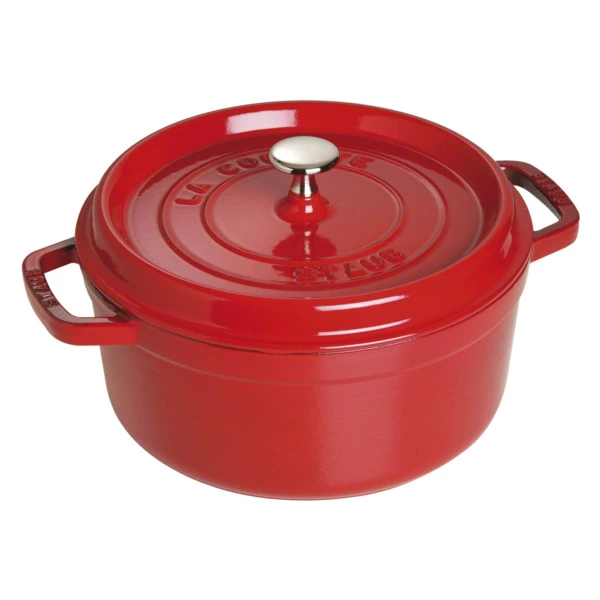 Кокот Staub La Cocotte 24 см, 3,8 л, чугун, вишневый