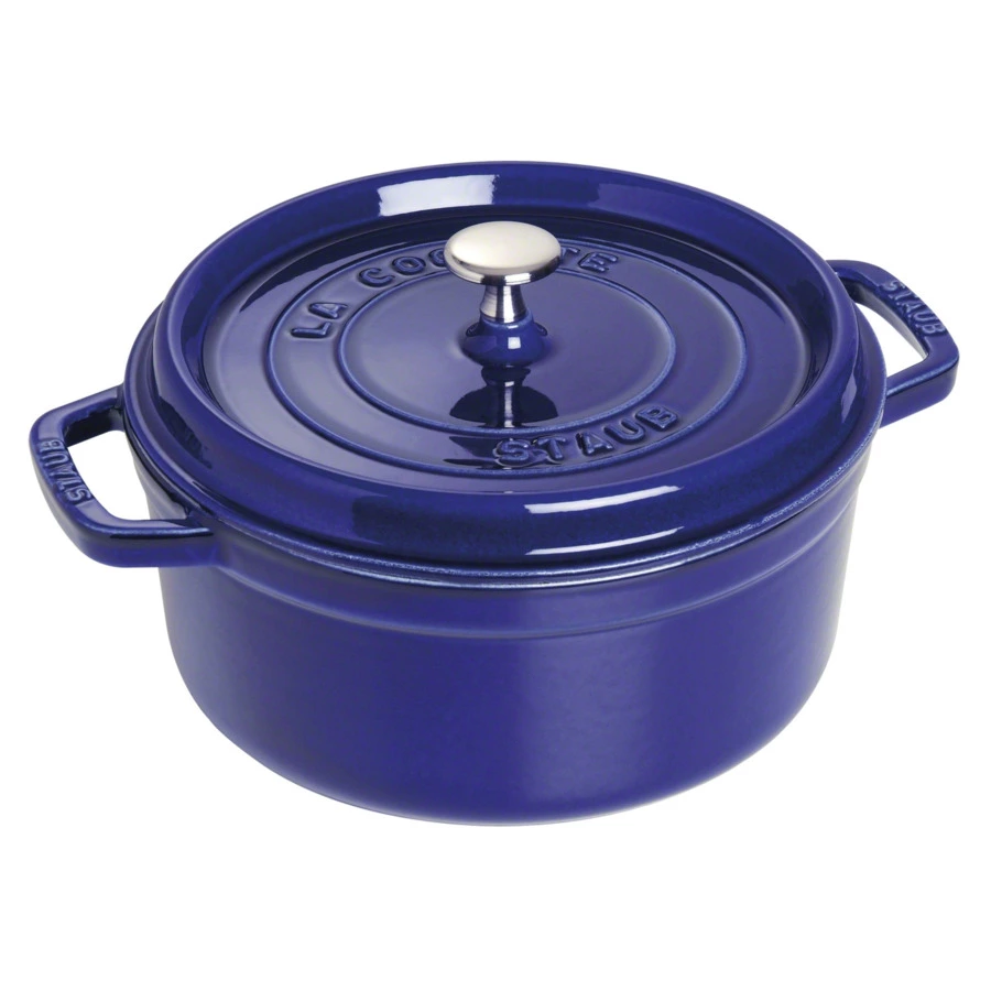 Кокот Staub La Cocotte 24 см, 3,8 л, чугун, темно-синий