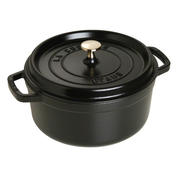 Кокот Staub La Cocotte 24 см, 3,8 л, чугун, черный