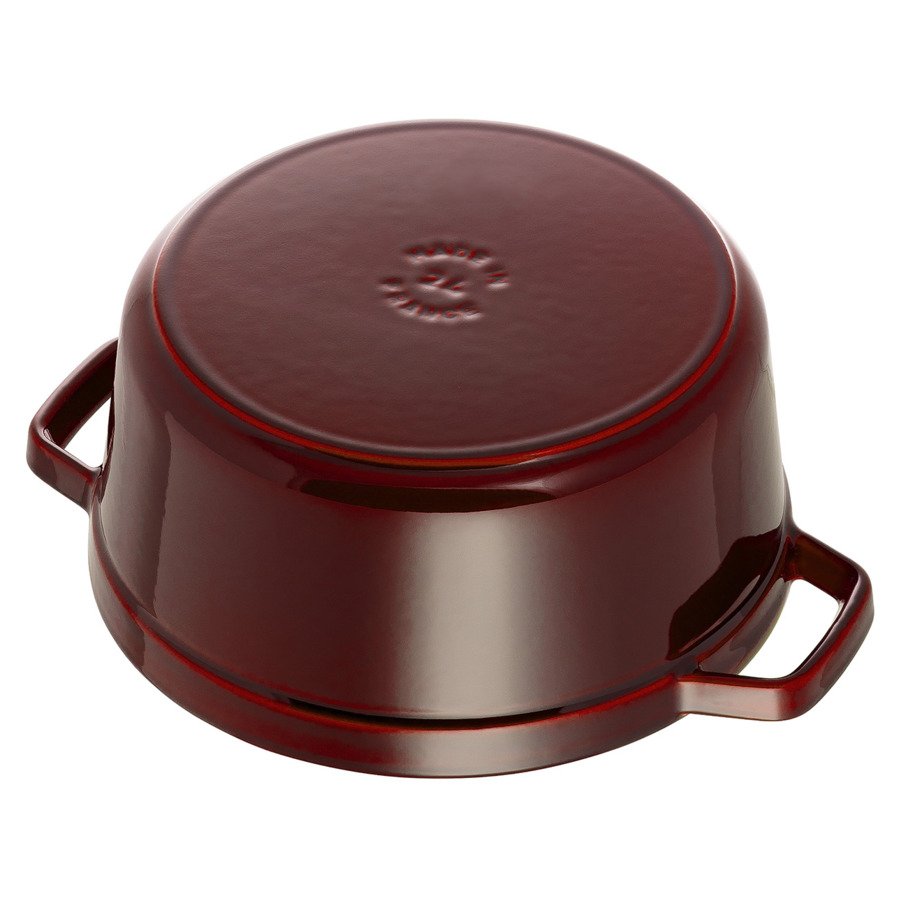 Кокот Staub La Cocotte 26 см 5,2 л, чугун, гранатовый