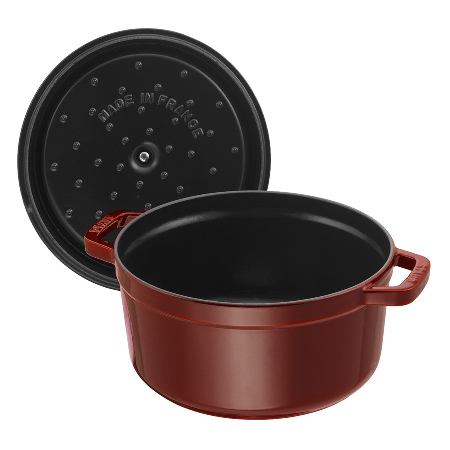 Кокот Staub La Cocotte 26 см 5,2 л, чугун, гранатовый