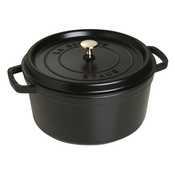 Кокот Staub La Cocotte 28 см, 6,7 л, чугун, черный