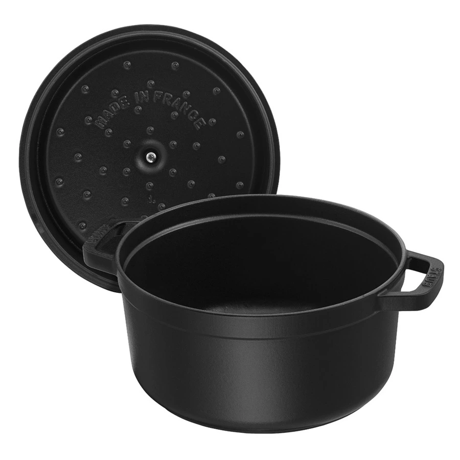 Кокот Staub La Cocotte 28 см, 6,7 л, чугун, черный