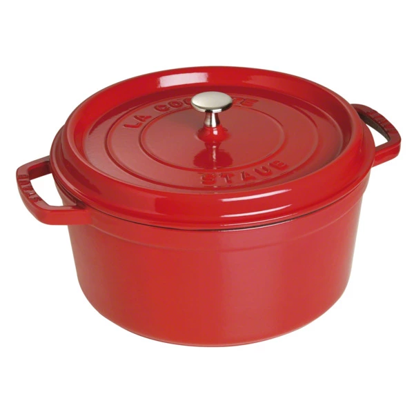 Кокот Staub La Cocotte 30 см, 8,35 л, чугун, вишневый