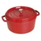 Кокот Staub La Cocotte 30 см, 8,35 л, чугун, вишневый