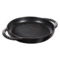 Сковорода гриль Staub 22 см, черный, чугун, для индукции, духовки