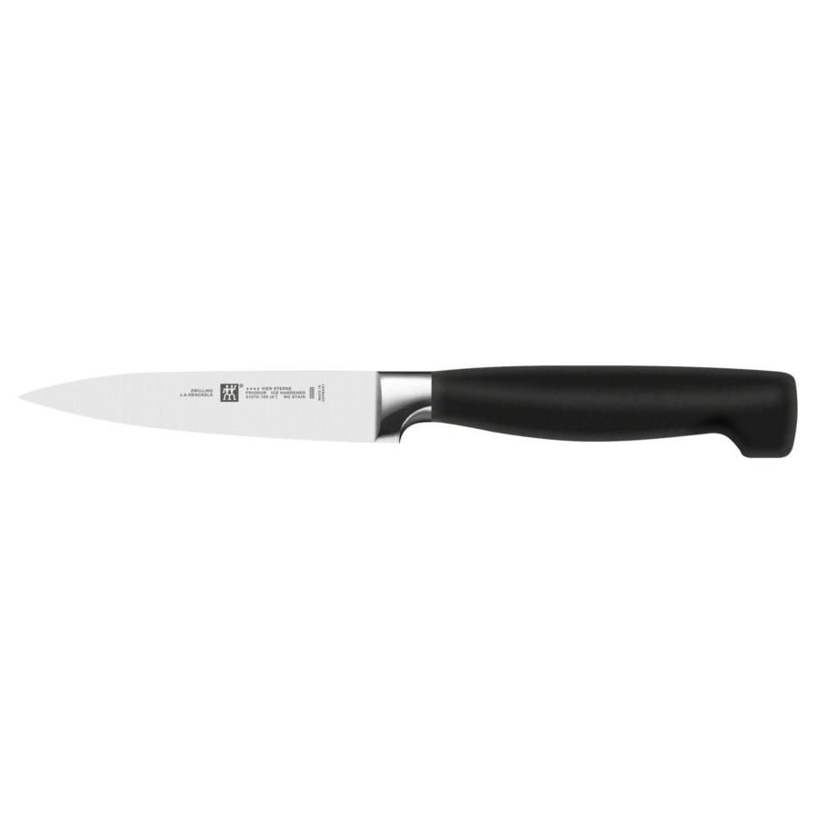 Нож для овощей Zwilling Four Star 10 см, сталь нержавеющая кухонный нож zwilling all star 33760 134