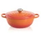 Казан с крышкой Le Creuset 7 л, 32 см, огненная лава