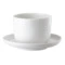 Чашка для эспрессо с блюдцем Rosenthal Капелло 210 мл, фарфор, белая