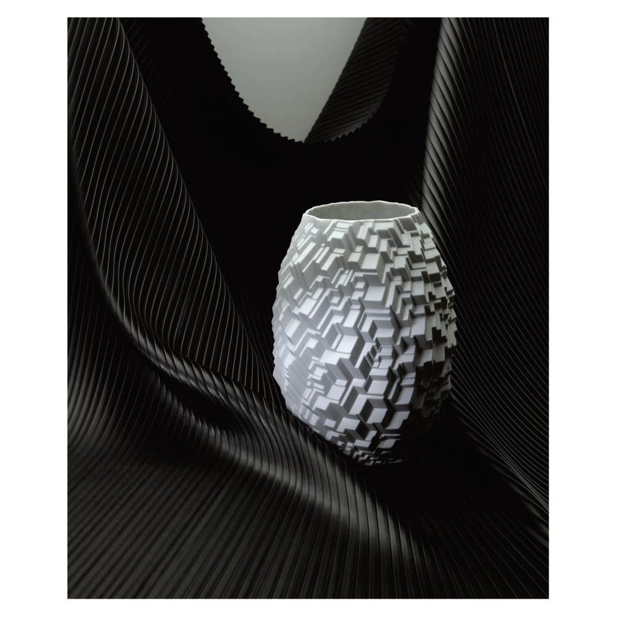 Ваза Rosenthal Фи 28 см, фарфор, белая