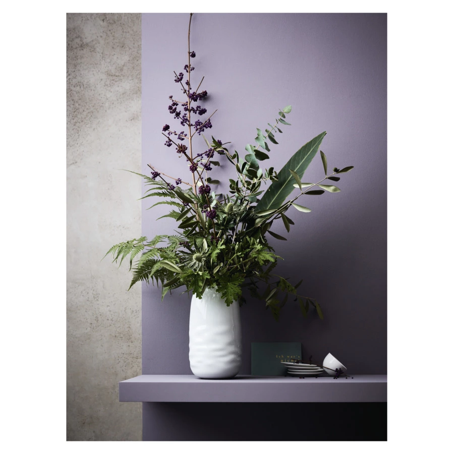 Ваза Rosenthal Вода 25 см, фарфор, белая