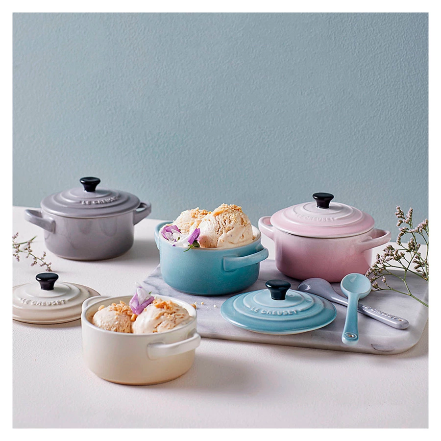 Кокотница Le Creuset 250 мл, 10 см, керамика, светло-розовый
