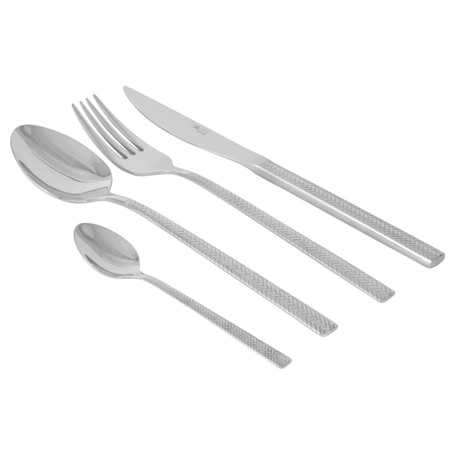 Набор столовых приборов Face Santril на 6 персон 24 предмета,  деревянная коробка