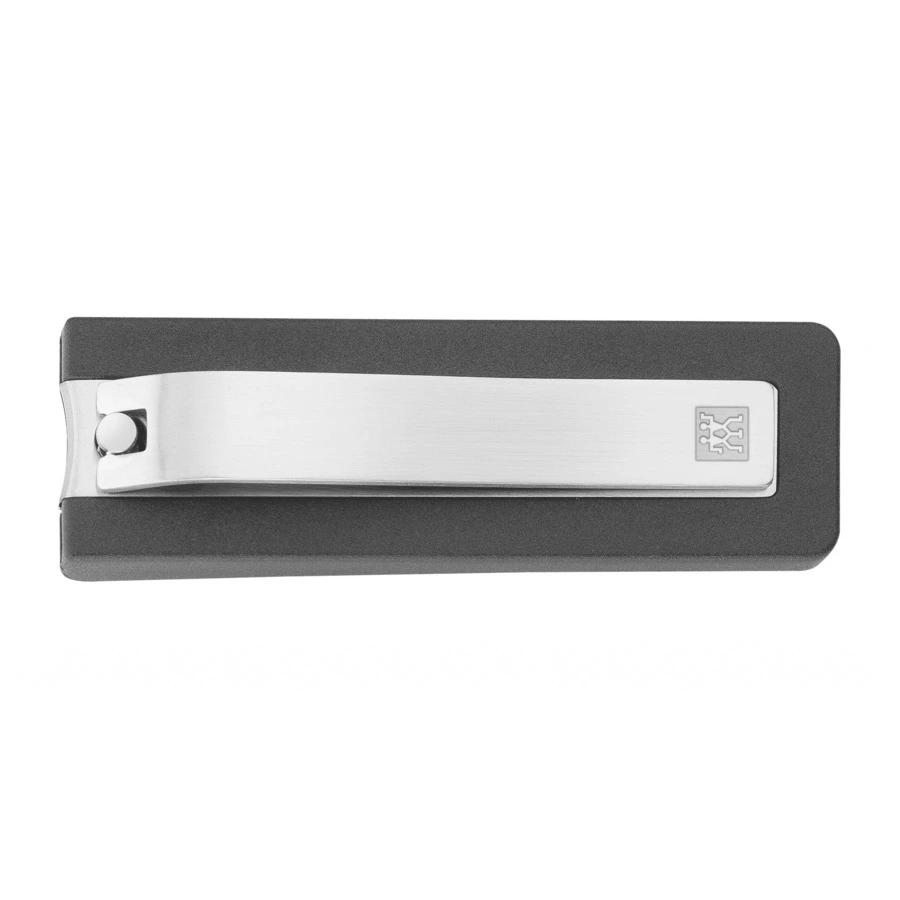 Щипчики маникюрные Zwilling Twin Box Prime 80 мм, сталь матовая, черный пластик