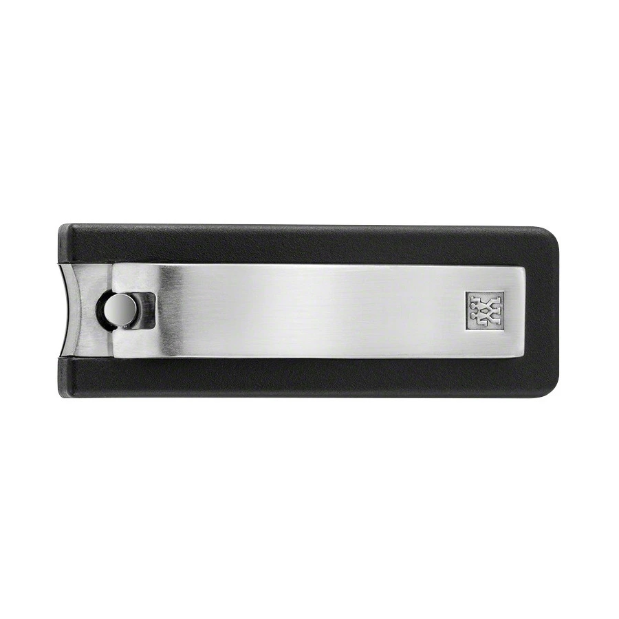 Щипчики маникюрные Zwilling Twin Box Prime 65 мм, сталь матовая, черный пластик