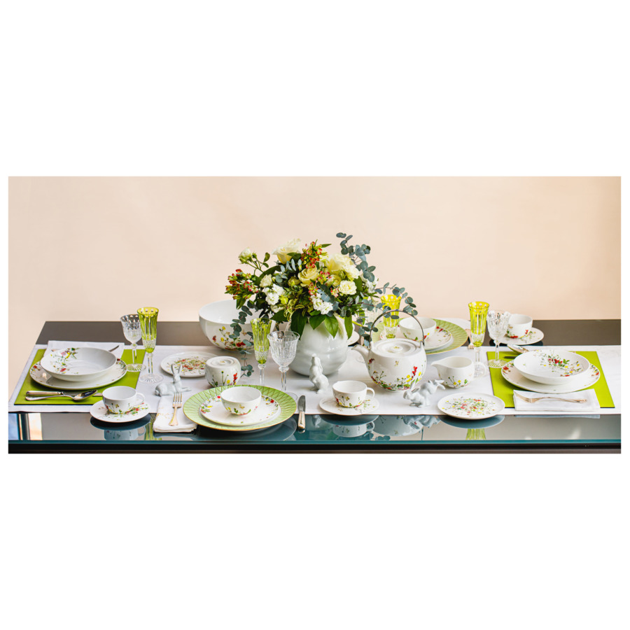 Сервиз столовый Rosenthal Дикие цветы на 6 персон 20 предметов, фарфор костяной