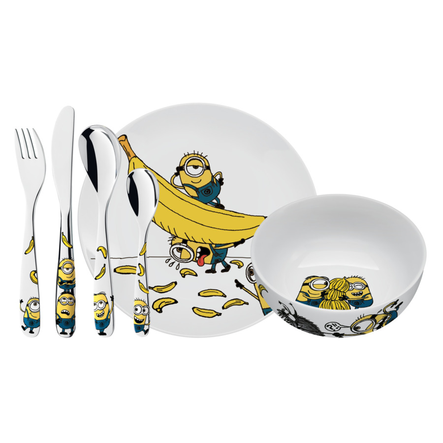 Набор детской посуды WMF Minions 6 предметов, п/у набор детской посуды wmf unicorn 6 предметов п у