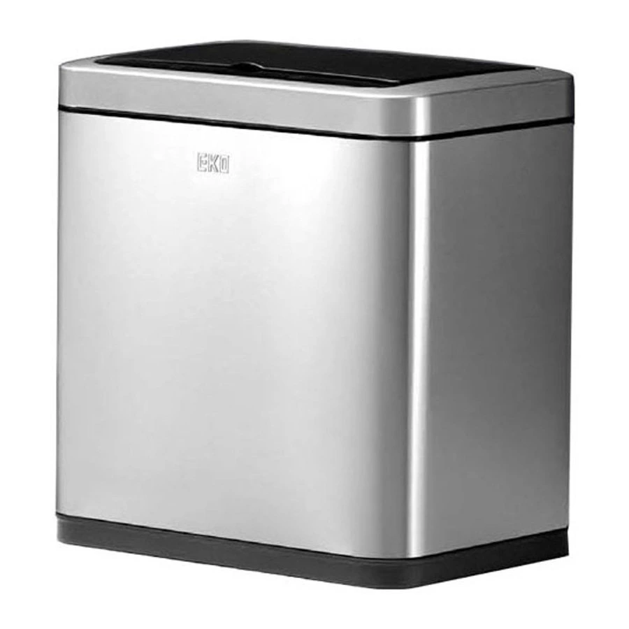 Ведро для мусора сенсорное EKO Bravia 12 л, сталь нержавеющая