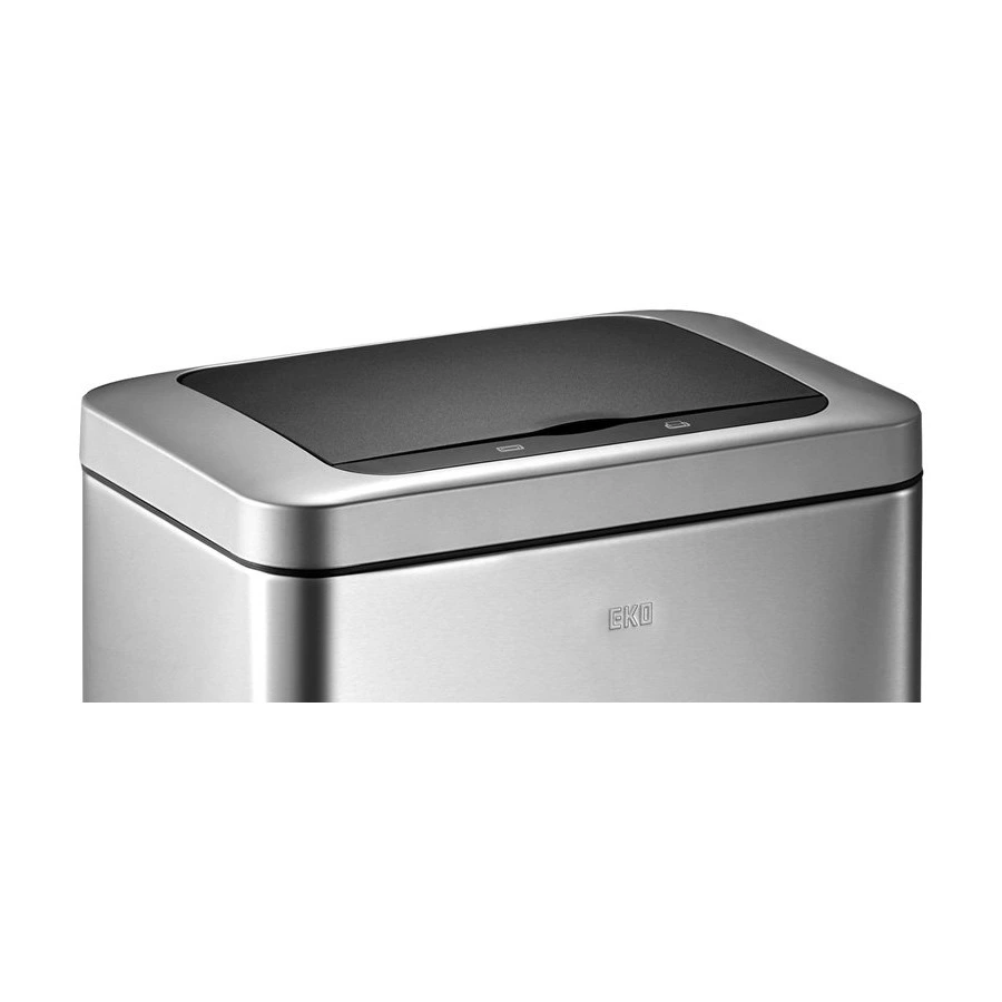 Ведро для мусора сенсорное EKO Bravia 12 л, сталь нержавеющая