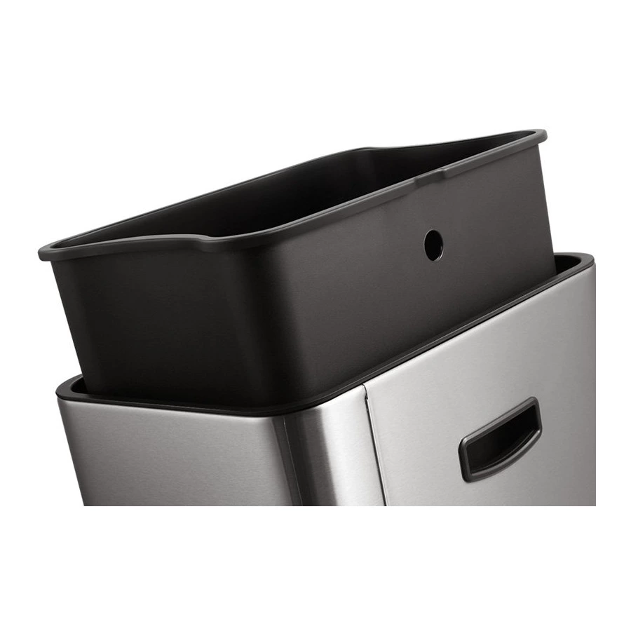 Ведро для мусора сенсорное EKO Bravia 12 л, сталь нержавеющая