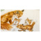 Поднос прямоугольный с ручками Pimpernel Забавная фауна Лиса 48х29,5 см