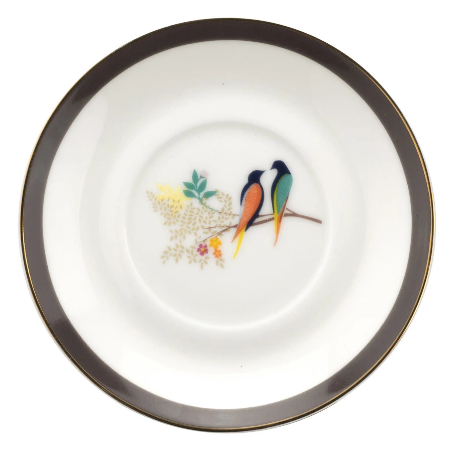 Набор чашек для эспрессо с блюдцами Portmeirion Сара Миллер Челси 110 мл, 4 шт, п/к