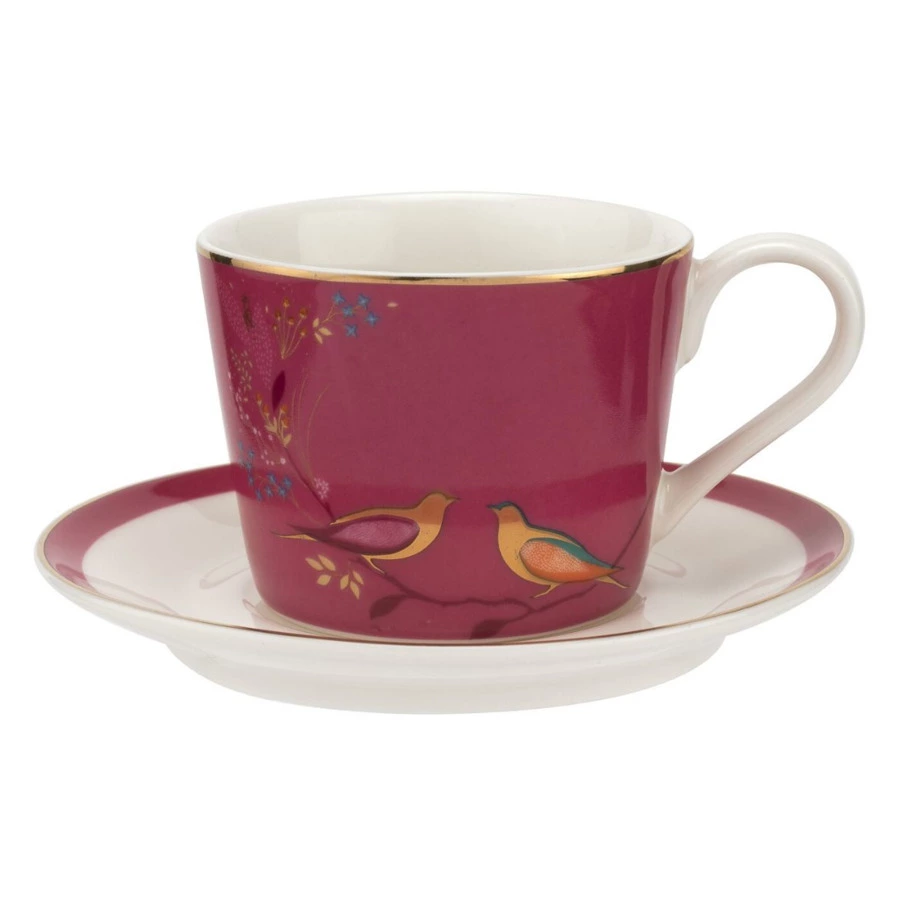 Набор чашек для эспрессо с блюдцами Portmeirion Сара Миллер Челси 110 мл, 4 шт, п/к