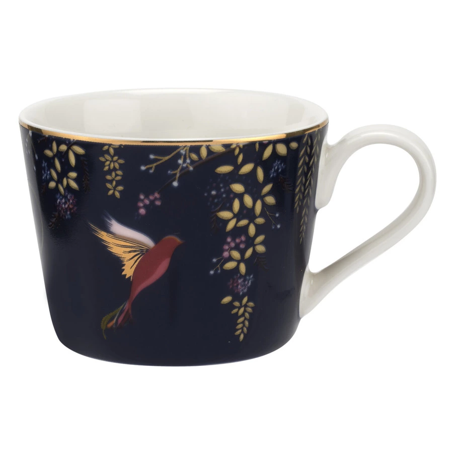 Набор чашек для эспрессо с блюдцами Portmeirion Сара Миллер Челси 110 мл, 4 шт, п/к