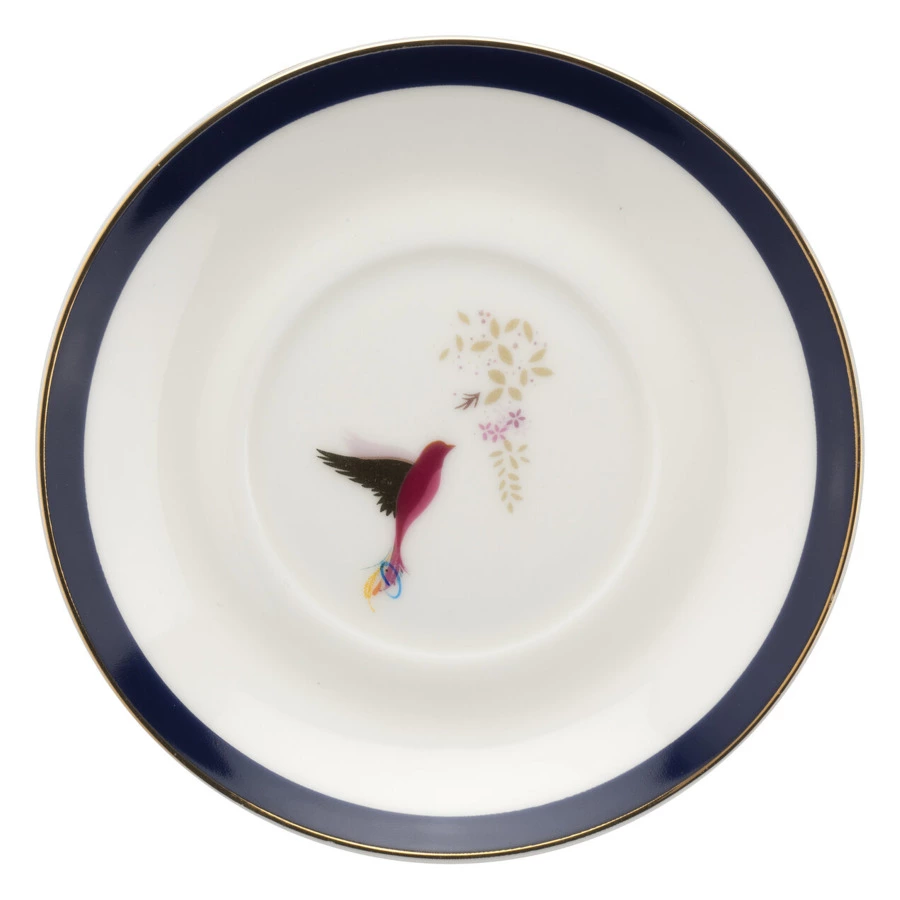 Набор чашек для эспрессо с блюдцами Portmeirion Сара Миллер Челси 110 мл, 4 шт, п/к