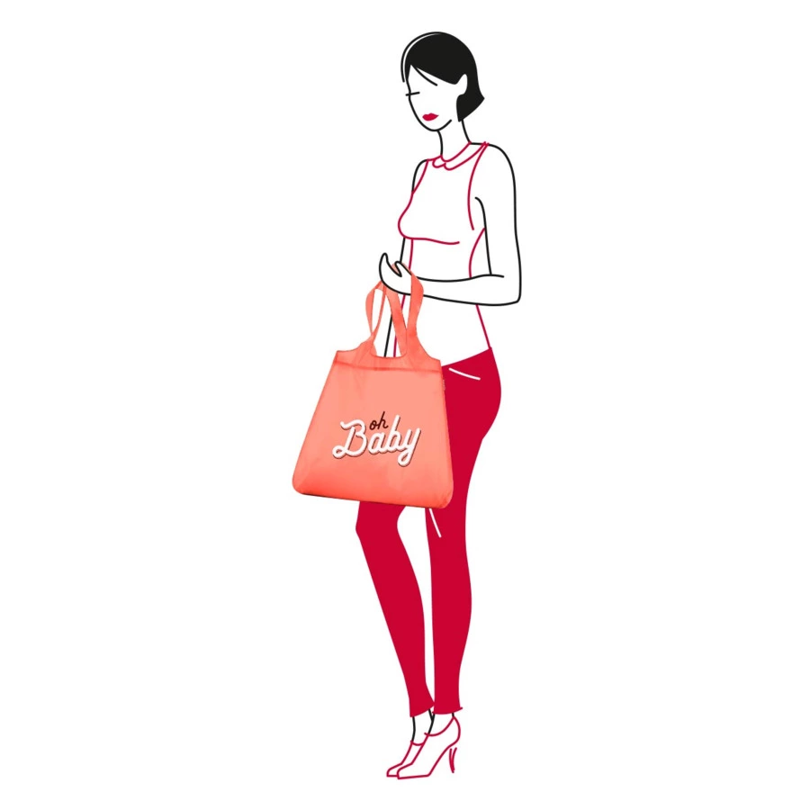 Сумка складная Reisenthel, "Mini maxi shopper", красный