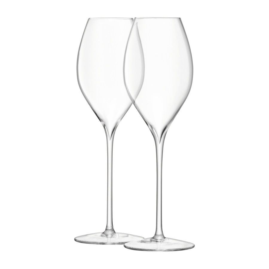 Набор бокалов для просекко LSA International Wine 370 мл, 2 шт, стекло