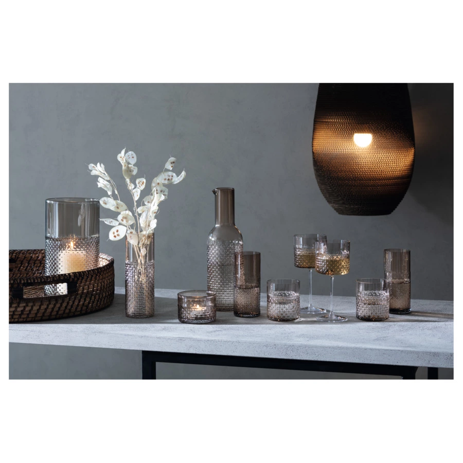 Набор стаканов LSA International, Wicker, 330мл, коричневый, 2 шт