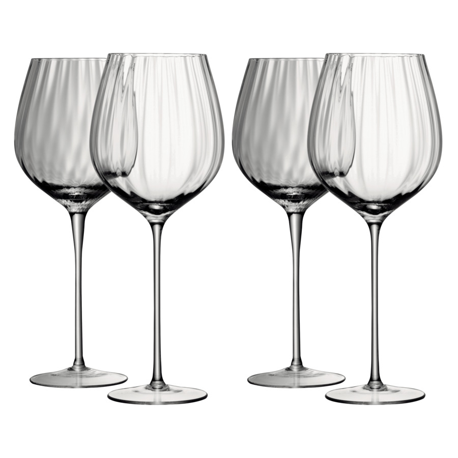 Набор бокалов для красного вина LSA International Aurelia 660 мл, 4 шт, стекло набор из 4 х бокалов для воды mineral water glass vivendi premium 355 мл