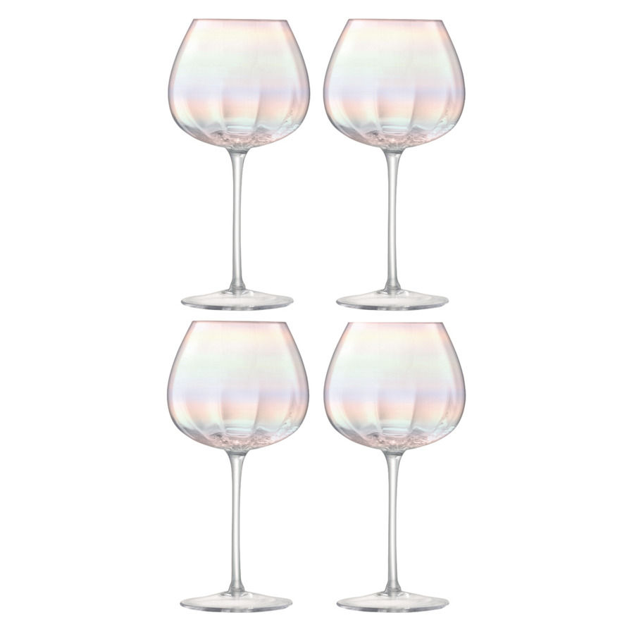 Набор бокалов для красного вина LSA International Pearl 460 мл, 4 шт, стекло набор бокалов lsa international для вина 4 шт