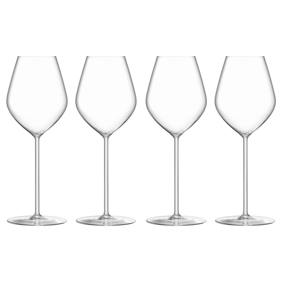 Набор бокалов для шампанского LSA International Borough 285 мл, 4 шт, стекло набор креманок lsa international для шампанского 4 шт