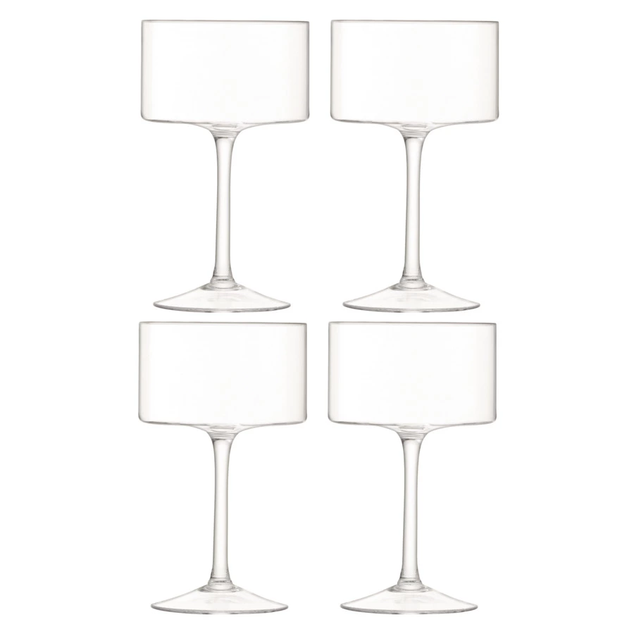 Набор креманок LSA International Otis 280 мл, 4 шт, стекло