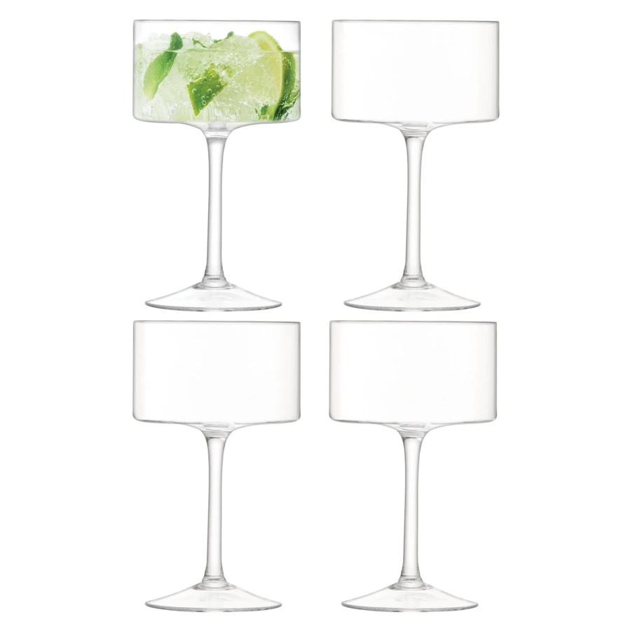 Набор креманок LSA International Otis 280 мл, 4 шт, стекло