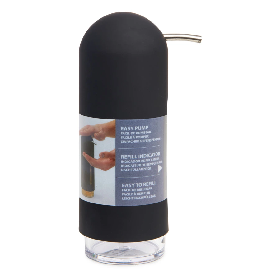 Диспенсер для жидкого мыла Umbra, "Penguin", черный