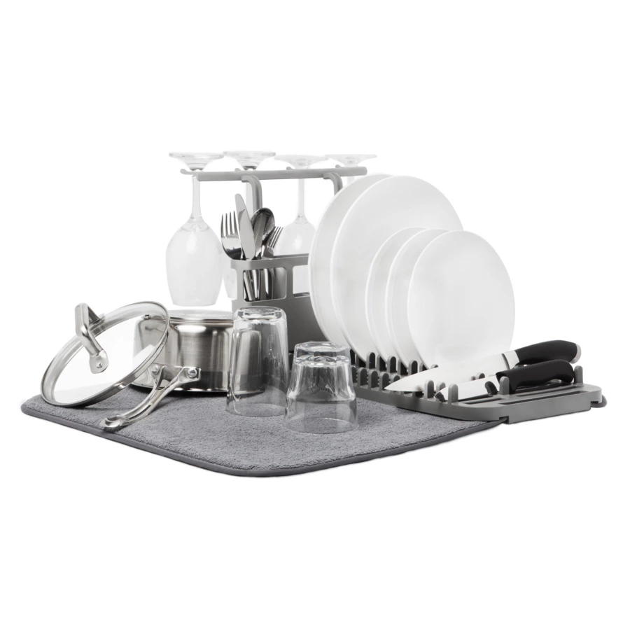 Коврик для сушки посуды Umbra, "UDRY", тёмно-серый