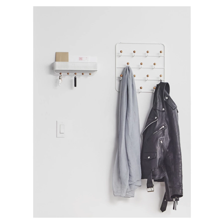 Органайзер для аксессуаров Umbra, "Estique"с надверными креплениями, белый