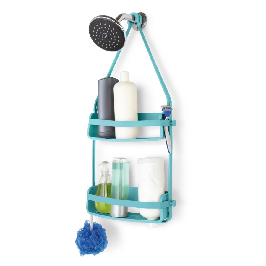 Органайзер для ванной комнаты Umbra, "Flex", голубой