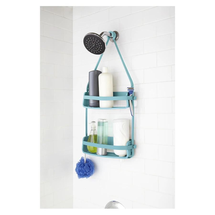 Органайзер для ванной комнаты Umbra, "Flex", голубой