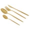 Набор столовых приборов Face Cosmos PVD Gold на 6 персон 24 предмета, матовый золотой, п/у